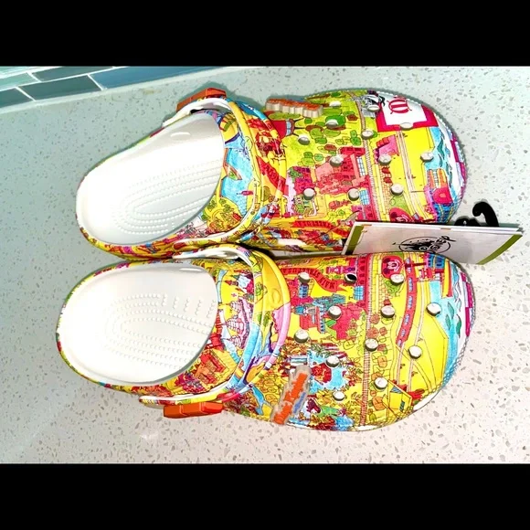 Disney Vault Collection Crocs Walt Disney World Map Clogs by Crocs - Picture 3 of 6